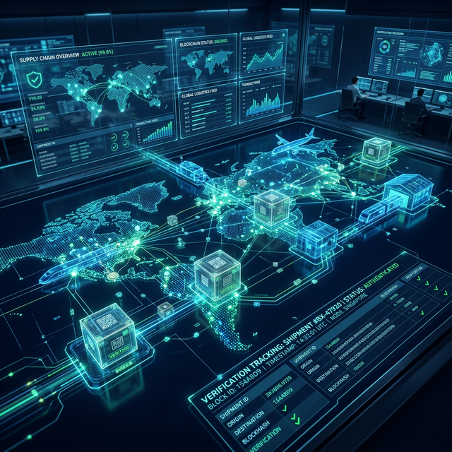 Blockchain Based Supply Chain Verification